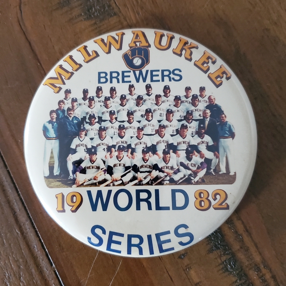 Milwaukee Brewers 1982 World Series Vintage Pin